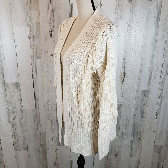 Good Hart Southern Charm Fringe Cardi Sz S - Picture 8 of 13